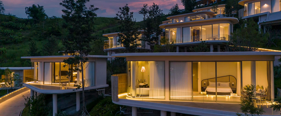 Romantic Mountain View Villa